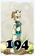 Um personagem do jogo Dofus, Ecaflip-Ar, de nivel 194