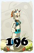 Um personagem do jogo Dofus, Ecaflip-Ar, de nivel 196