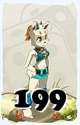 Um personagem do jogo Dofus, Ecaflip-Ar, de nivel 199