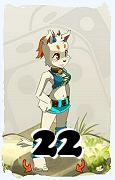 A Dofus character, Ecaflip-Air, by level 22