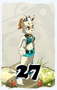 A Dofus character, Ecaflip-Air, by level 27