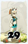 A Dofus character, Ecaflip-Air, by level 29