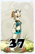 A Dofus character, Ecaflip-Air, by level 37