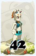 A Dofus character, Iop-Air, by level 42