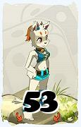 A Dofus character, Ecaflip-Air, by level 53