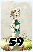 A Dofus character, Ecaflip-Air, by level 59