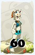 Um personagem do jogo Dofus, Ecaflip-Ar, de nivel 60