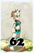 A Dofus character, Ecaflip-Air, by level 62