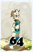 A Dofus character, Ecaflip-Air, by level 64