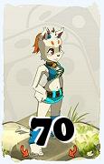 A Dofus character, Ecaflip-Air, by level 70