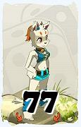 A Dofus character, Ecaflip-Air, by level 77