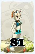 A Dofus character, Ecaflip-Air, by level 81