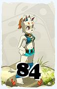 A Dofus character, Ecaflip-Air, by level 84