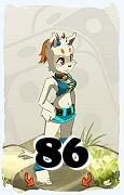 Um personagem do jogo Dofus, Ecaflip-Ar, de nivel 86