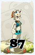 A Dofus character, Ecaflip-Air, by level 87