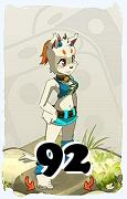 Um personagem do jogo Dofus, Ecaflip-Ar, de nivel 92