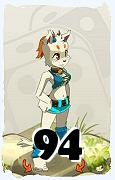 Um personagem do jogo Dofus, Ecaflip-Ar, de nivel 94