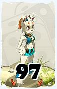 Um personagem do jogo Dofus, Ecaflip-Ar, de nivel 97