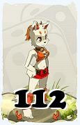 A Dofus character, Ecaflip-Air, by level 112