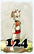 A Dofus character, Ecaflip-Air, by level 124