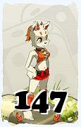 A Dofus character, Ecaflip-Air, by level 147