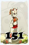 A Dofus character, Ecaflip-Air, by level 151