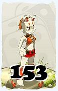 A Dofus character, Ecaflip-Air, by level 153