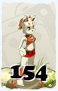 A Dofus character, Ecaflip-Air, by level 154