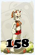 A Dofus character, Ecaflip-Air, by level 158