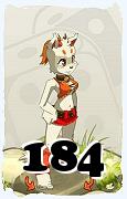 A Dofus character, Ecaflip-Air, by level 184