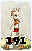 A Dofus character, Ecaflip-Air, by level 191