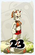 A Dofus character, Ecaflip-Air, by level 23