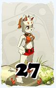 A Dofus character, Ecaflip-Air, by level 27