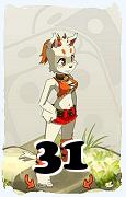 A Dofus character, Pandawa-Air, by level 31