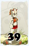 A Dofus character, Ecaflip-Air, by level 39