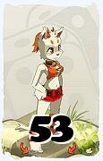 A Dofus character, Ecaflip-Air, by level 53