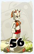 A Dofus character, Ecaflip-Air, by level 56