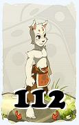 Um personagem do jogo Dofus, Ecaflip-Ar, de nivel 112