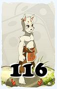 Um personagem do jogo Dofus, Ecaflip-Ar, de nivel 116