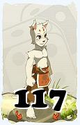 Un personnage du jeu Dofus, Enutrof-Air, au niveau 117