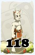 Un personaggio del gioco Dofus, Ecaflip-Aria, al livello 118