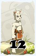 A Dofus character, Ecaflip-Air, by level 12