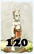 Um personagem do jogo Dofus, Ecaflip-Ar, de nivel 120