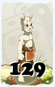 Um personagem do jogo Dofus, Ecaflip-Ar, de nivel 129