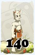 Un personaggio del gioco Dofus, Ecaflip-Aria, al livello 140