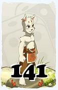 Un personaggio del gioco Dofus, Ecaflip-Aria, al livello 141