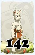 Um personagem do jogo Dofus, Steamer-Ar, de nivel 142