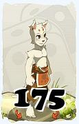 Um personagem do jogo Dofus, Ecaflip-Ar, de nivel 175