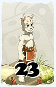 A Dofus character, Ecaflip-Air, by level 23