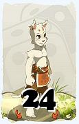 A Dofus character, Ecaflip-Air, by level 24